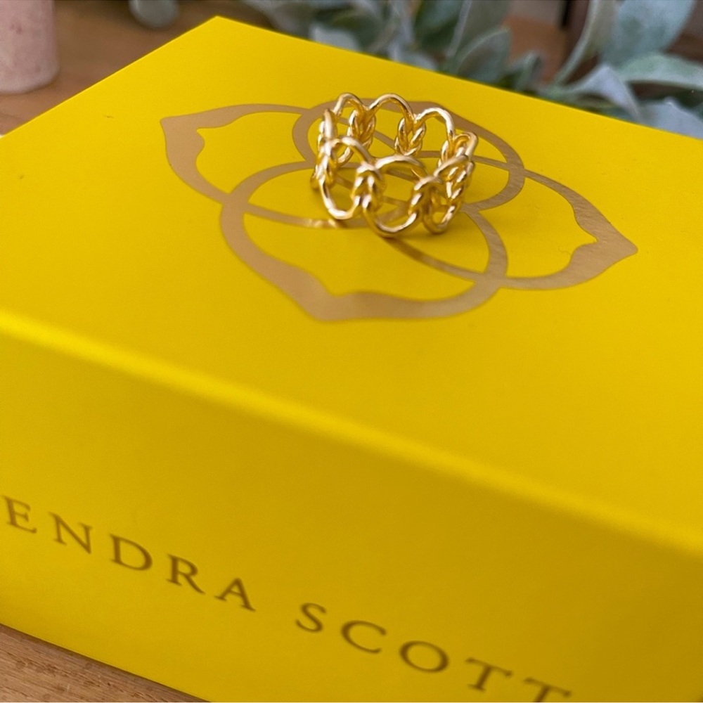 Kendra Scott Gold Link Ring